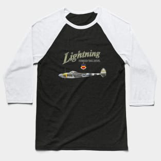 P-38 Lightning Baseball T-Shirt